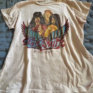 MadeWorn Aerosmith Graphic Tee - White